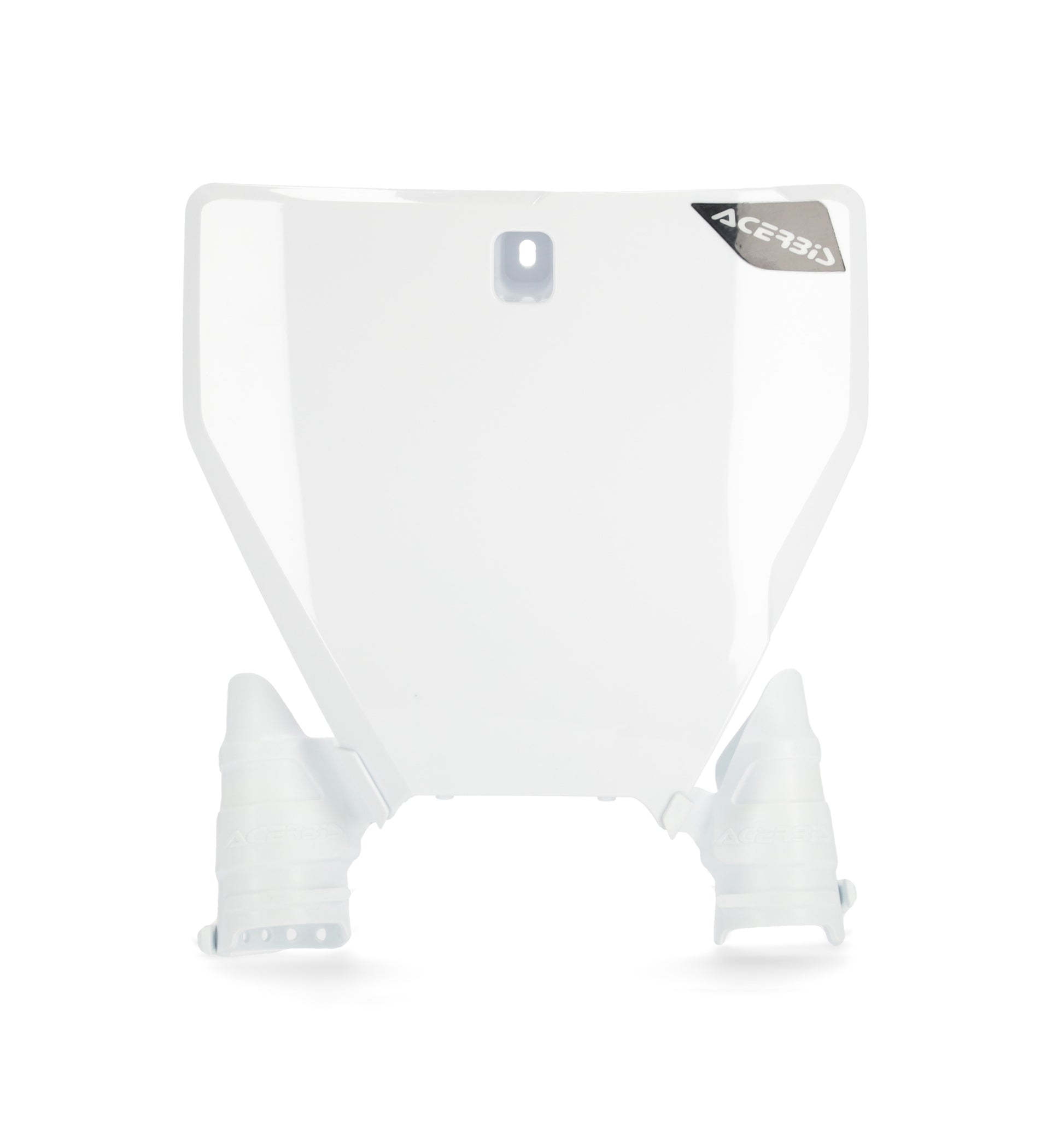 Front Number Plate White