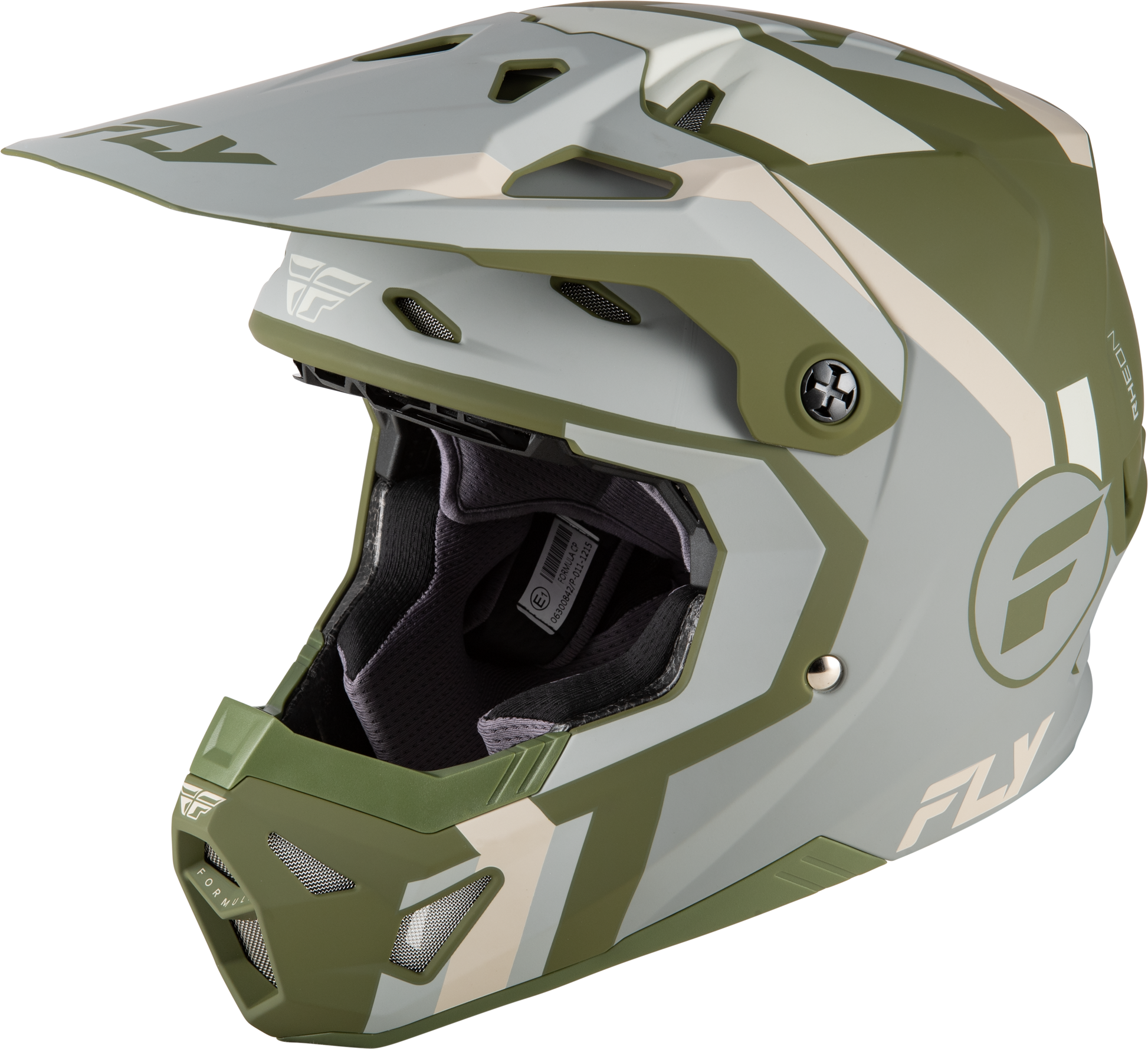 Formula Cp Seal Helmet Matte Stone/Khaki/Olive Lg