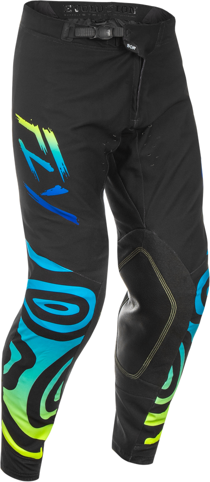 Evolution  Dst Zen Pants Black/Blue/Hi Vis Sz 28