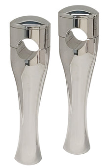 8" Hourglass Riser 1" Bars Fx & Xl Chrome