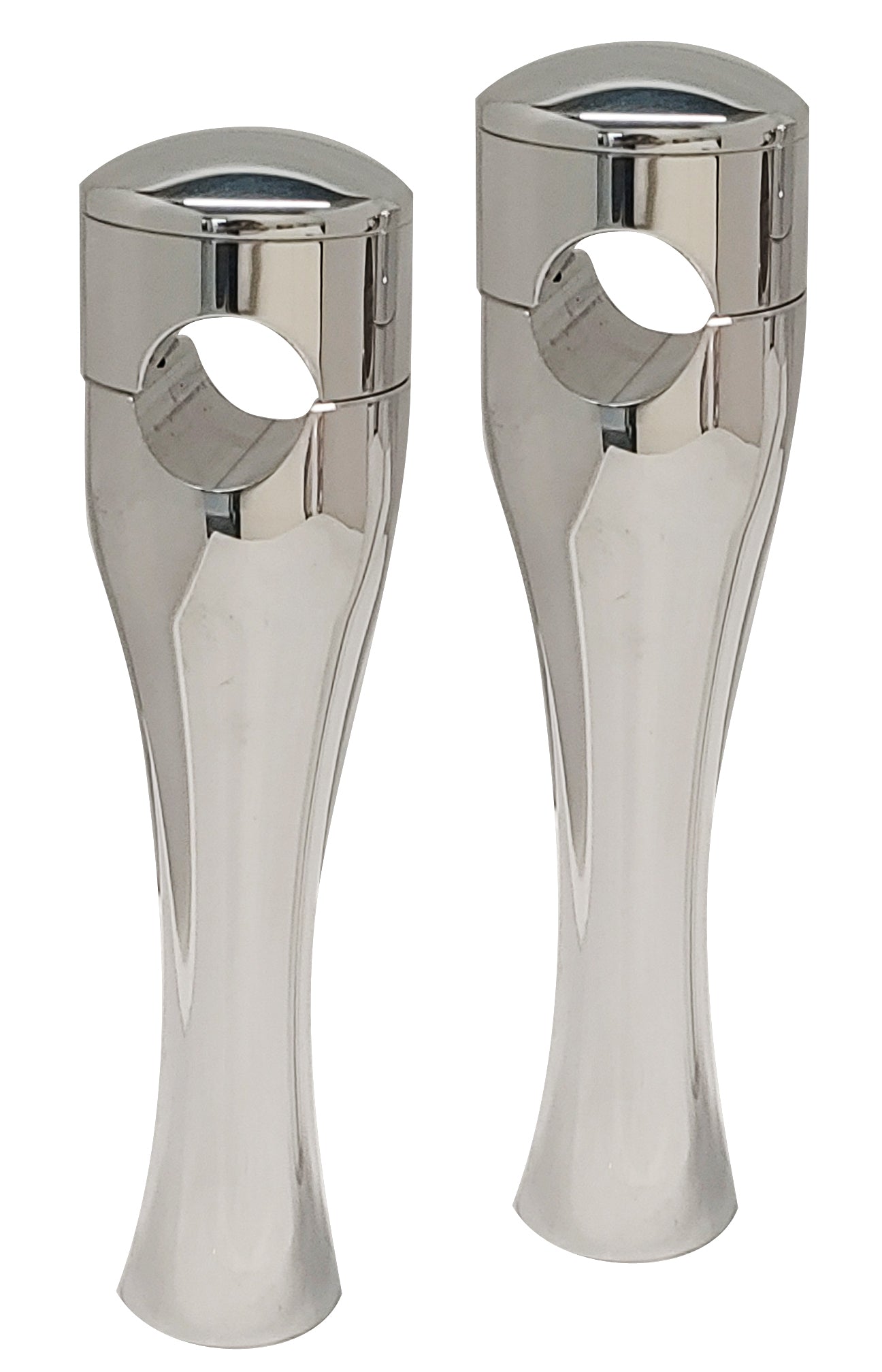 4" Hourglass Riser 1" Bars Fx & Xl Chrome
