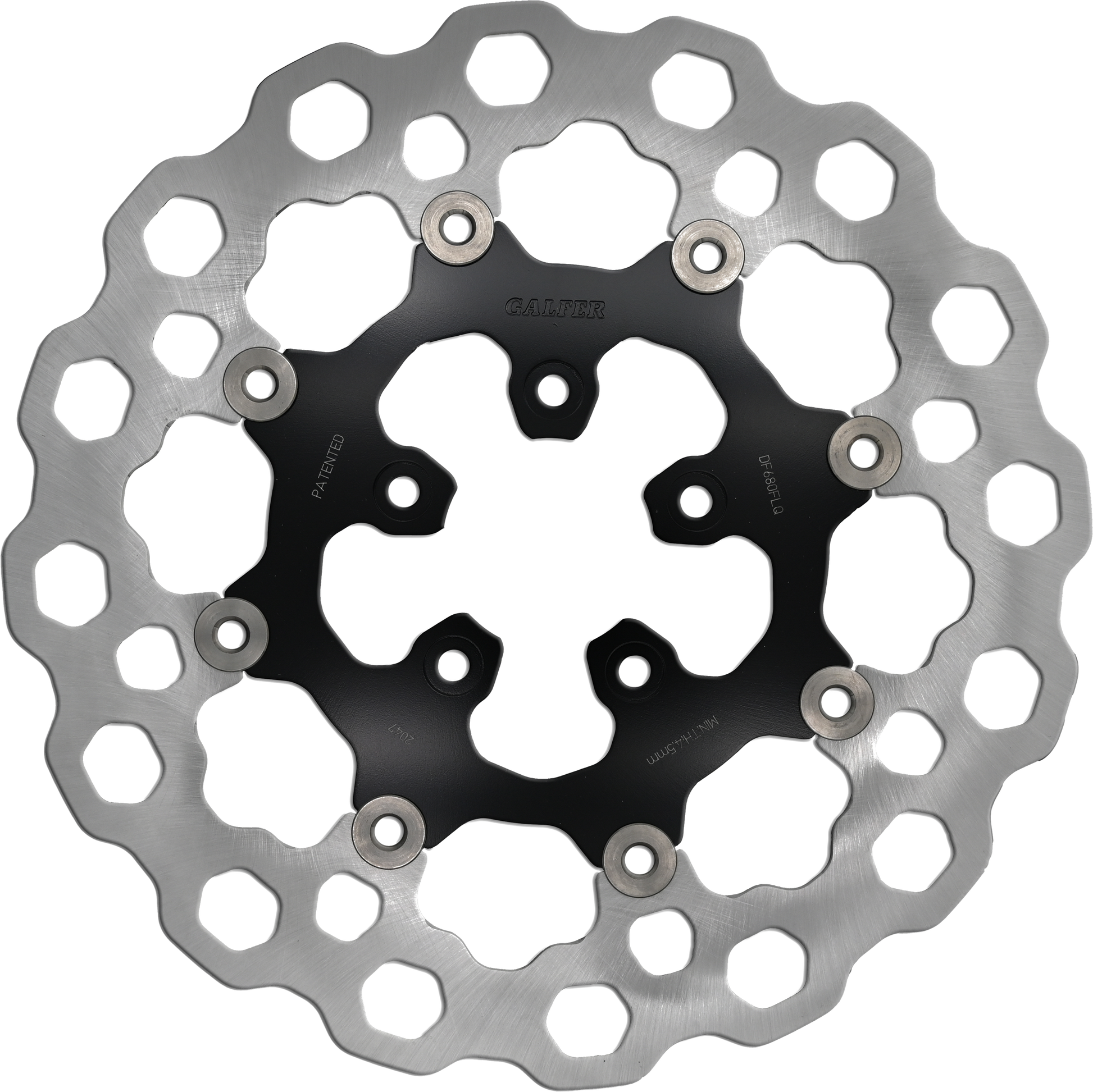 Rotor 11.5" Floating Cubiq Fr Black