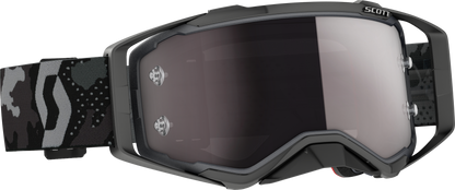 Prospect Goggle Dark Grey/ Blk W/Silver Chrome Works