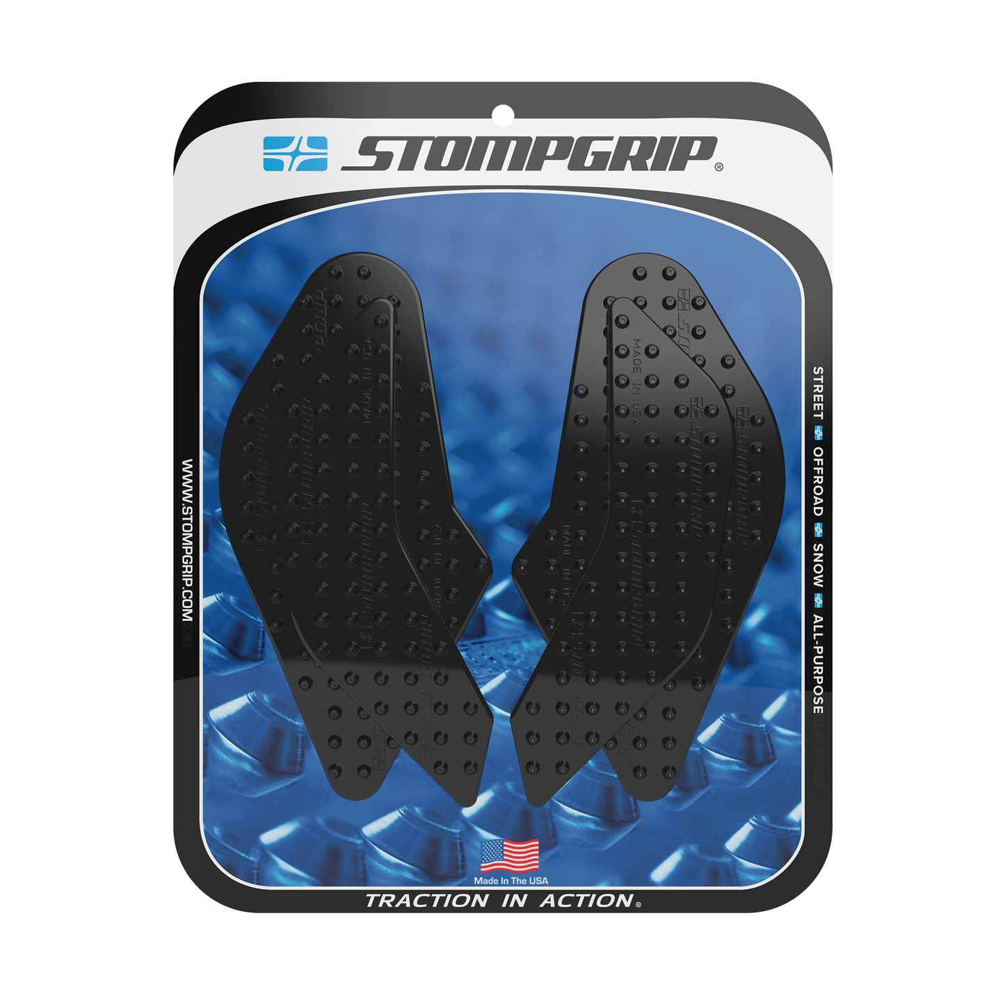 Tank Pad Kit Volcano Black Suz