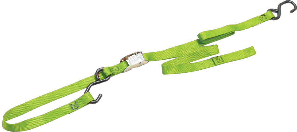 Classic Tie Downs Neon Green 66"X1" Pair