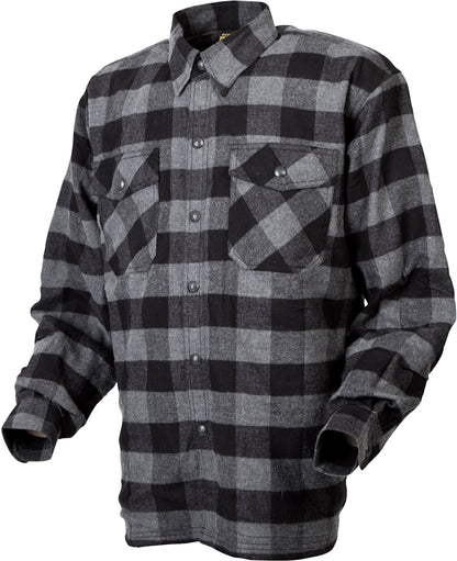 Covert Moto Flannel Black/Grey 2x