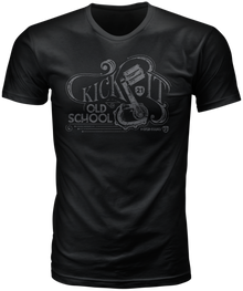 Old School Tee Black Lg