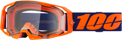 Armatic Goggle Neon Orange Clear Lens