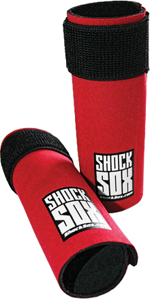 Shock Sox  6" Red Upside Down Forks