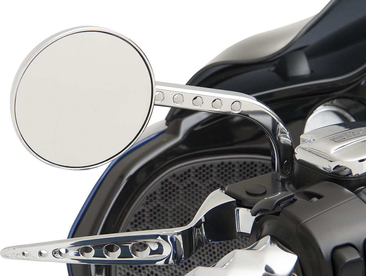 JOKER MACHINE Mirror - ViewTech 7 - Side View - Standard - Chrome - Left 03-015L
