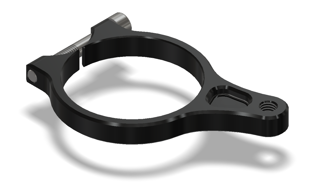 Attack Performance 53mm Damper Mount - Ducati, Kawasaki