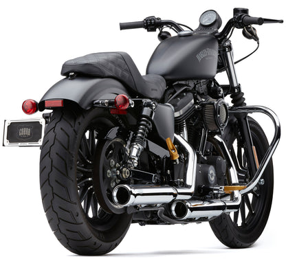 3" Nh Series Slip Ons Chrome Sportster 14 22
