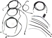 MAGNUM SHIELDING Black Pearl™ Designer Handlebar Installation Kit - 18"-20" - '17-'19 FLHR 487923