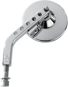 JOKER MACHINE Mirror - ViewTech 7 - Side View - Stock - Chrome - Left 03-017L