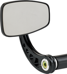 JOKER MACHINE Mirror - Cafe - Side View - Rectangle - Black - Curved 09-314-CB