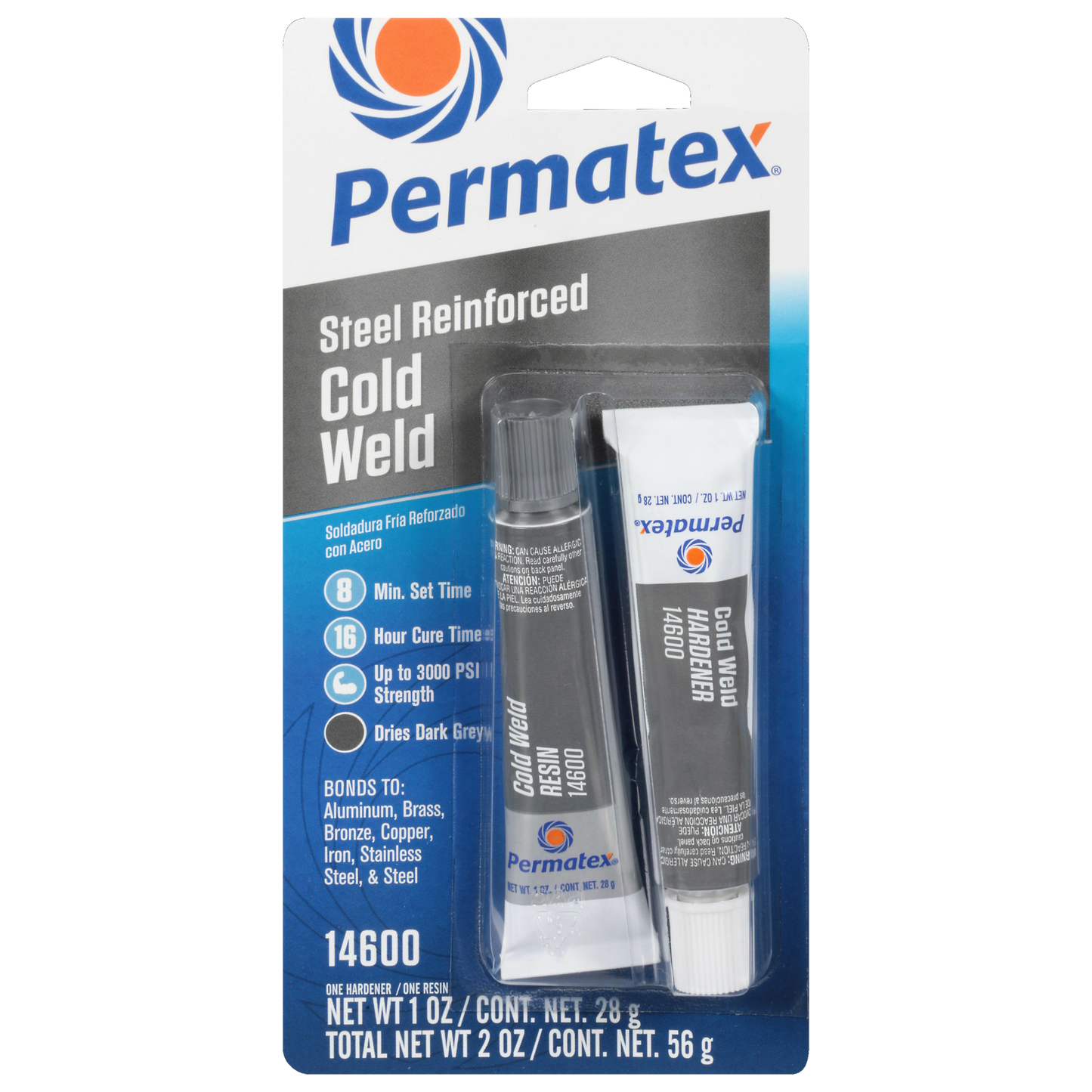Cold Weld Bonding Compound 1oz 2/Pk