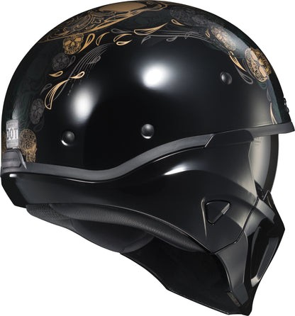 Covert X Open Face Helmet Kalavera Lg