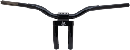 LA CHOPPERS Kage Fighter-T Pullback Handlebar - Pullback - 9" - Black LA-7336-06B