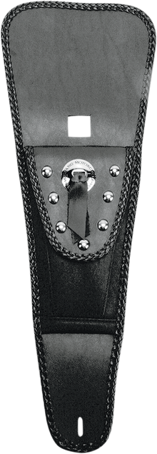 MUSTANG Pouch Tank Bib - Studded - Black - Suzuki 93317