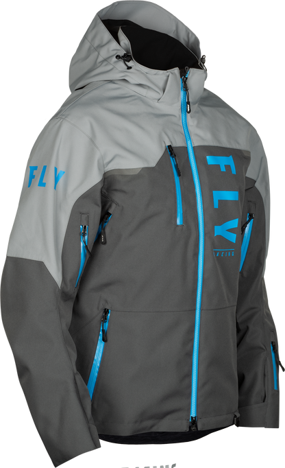 Carbon Jacket Grey/Blue Xl