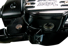 JOKER MACHINE Hole Plug - Mirror - Handlebar End - Flush-Mounted - Black - Each 03-022B