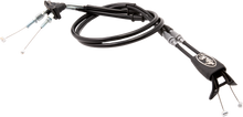 Rev  2/3  Black  Vinyl  Thrott Yam Push Pull  Cable  Set
