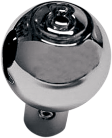 JOKER MACHINE Billet Choke Cable Knob - Eight Ball - Chrome 02-58