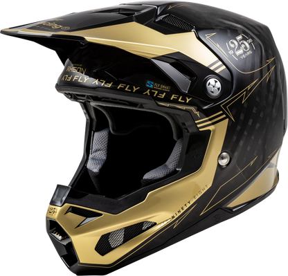 Formula S Carbon Legacy Helmet Black/Gold 2x
