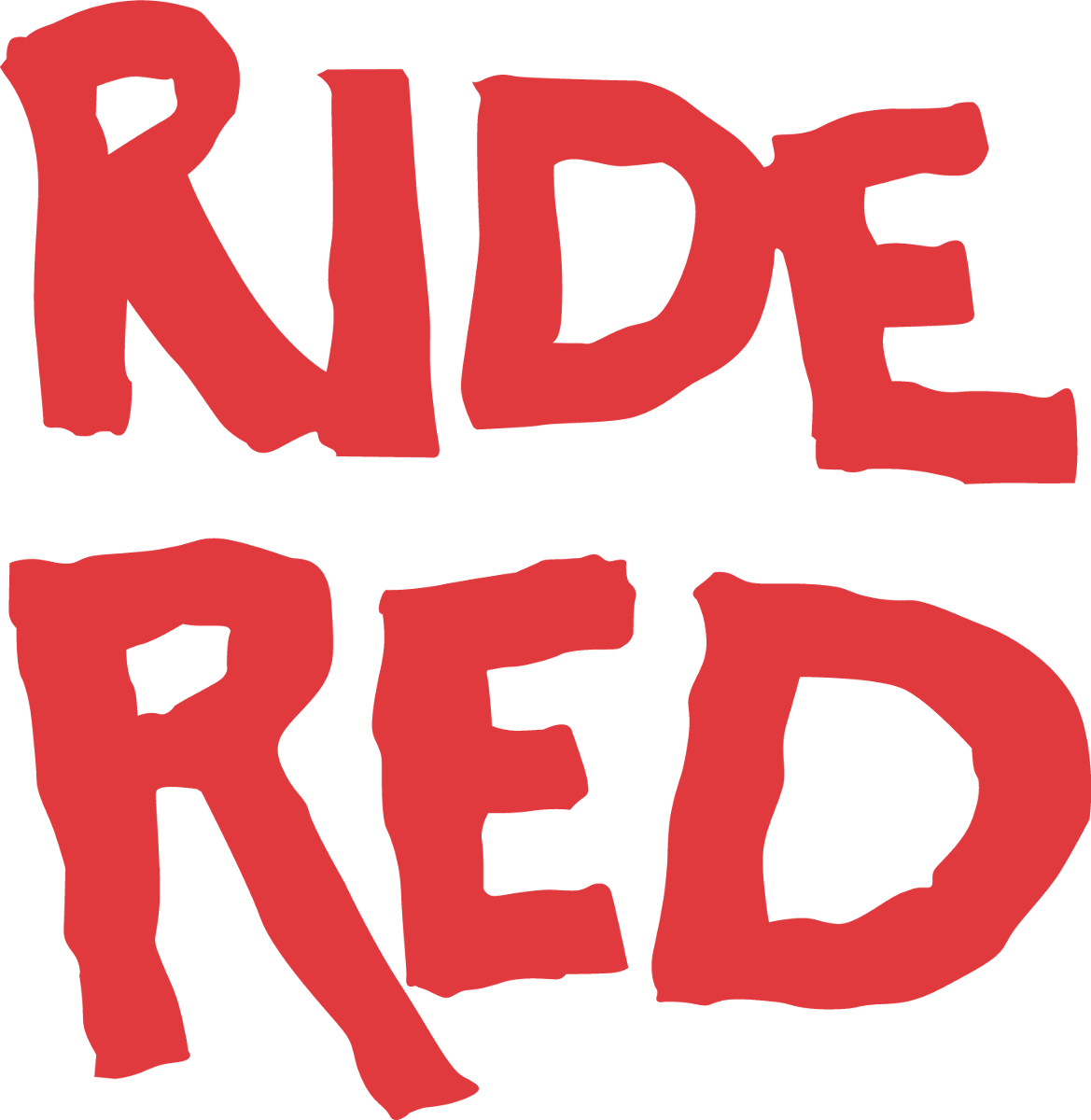 FACTORY EFFEX Logo Decals - RIDE RED - 3 Pack 04-2674