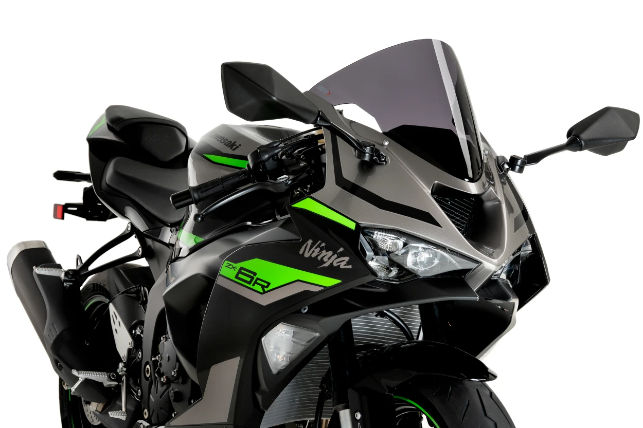 Windscreen R Racer Dark Smoke Kaw