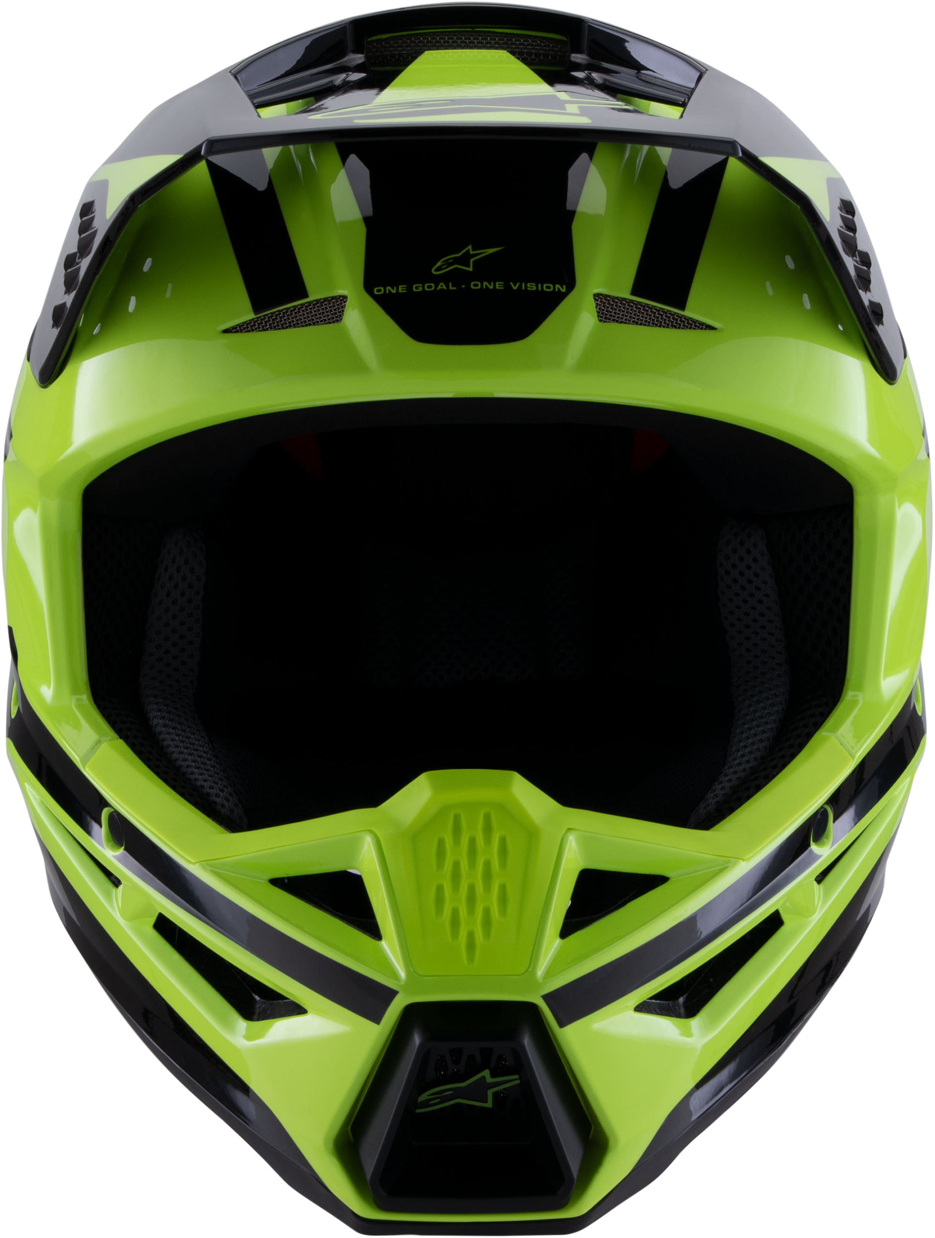 Sm3 Heat Helmet Yellow Fluo/Black Glossy Md