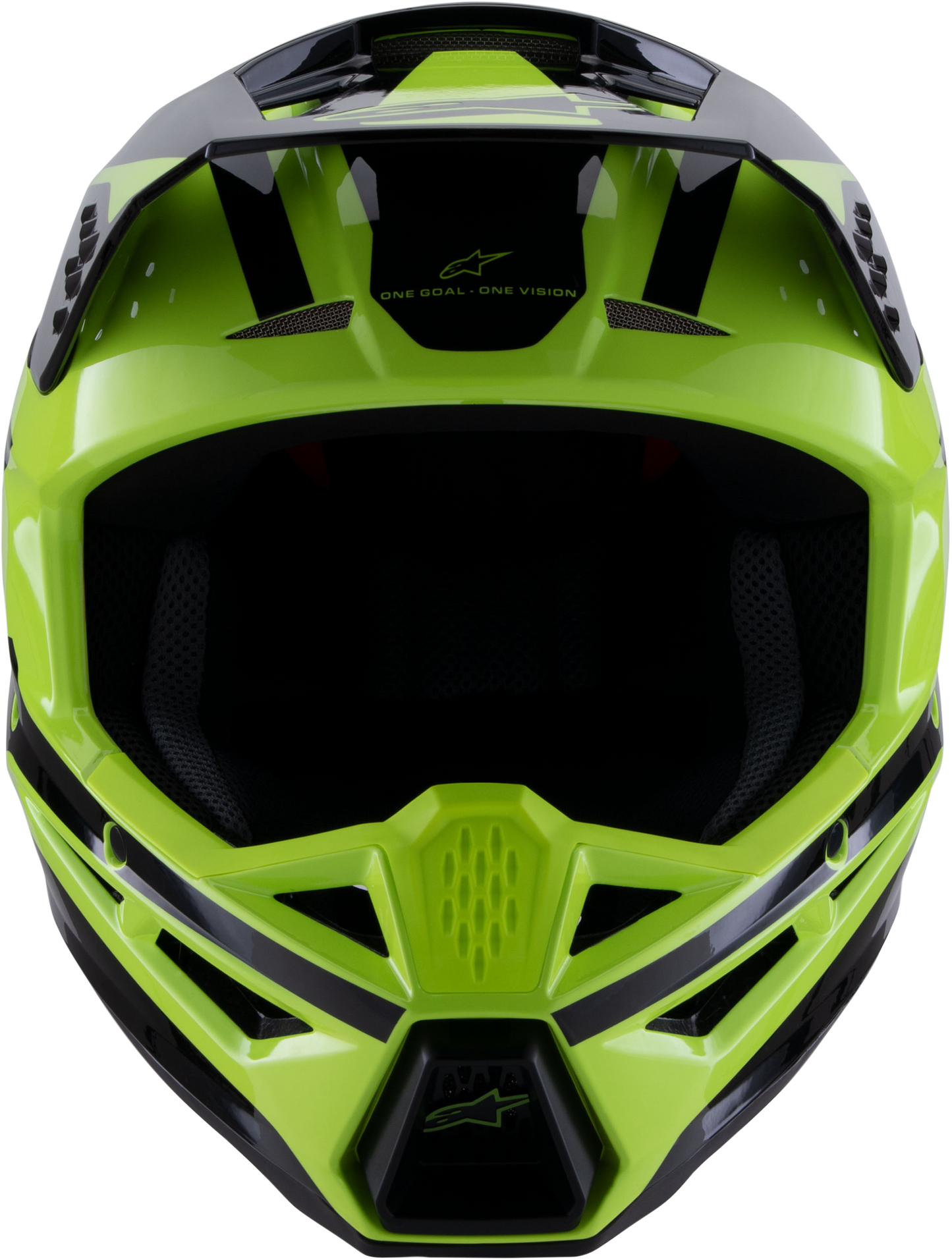 Sm3 Heat Helmet Yellow Fluo/Black Glossy 2x