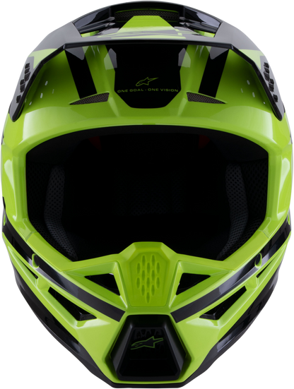 Sm3 Heat Helmet Yellow Fluo/Black Glossy 2x