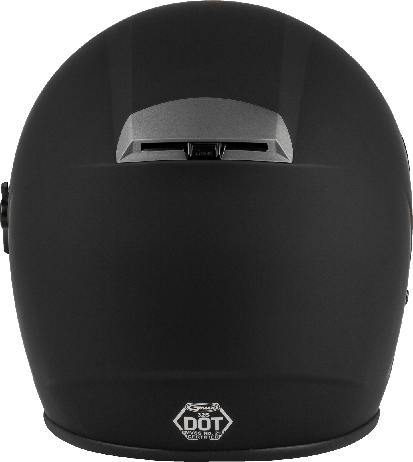 Gm 32 Open Face Helmet Matte Black Md