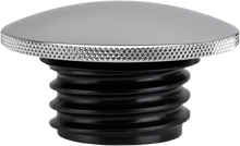 JOKER MACHINE Gas Cap - Knurled - Chrome - Harley-Davidson 10-444C