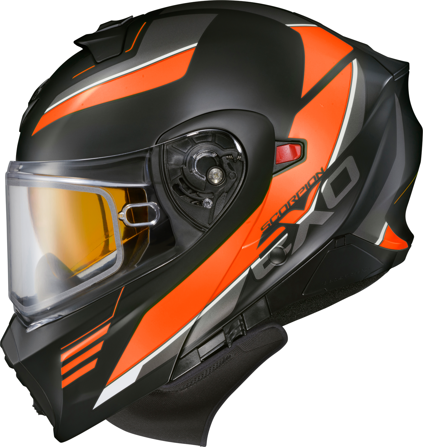 Exo Gt930 Cold Weather Helmet Modulus Orange Sm (Electric)