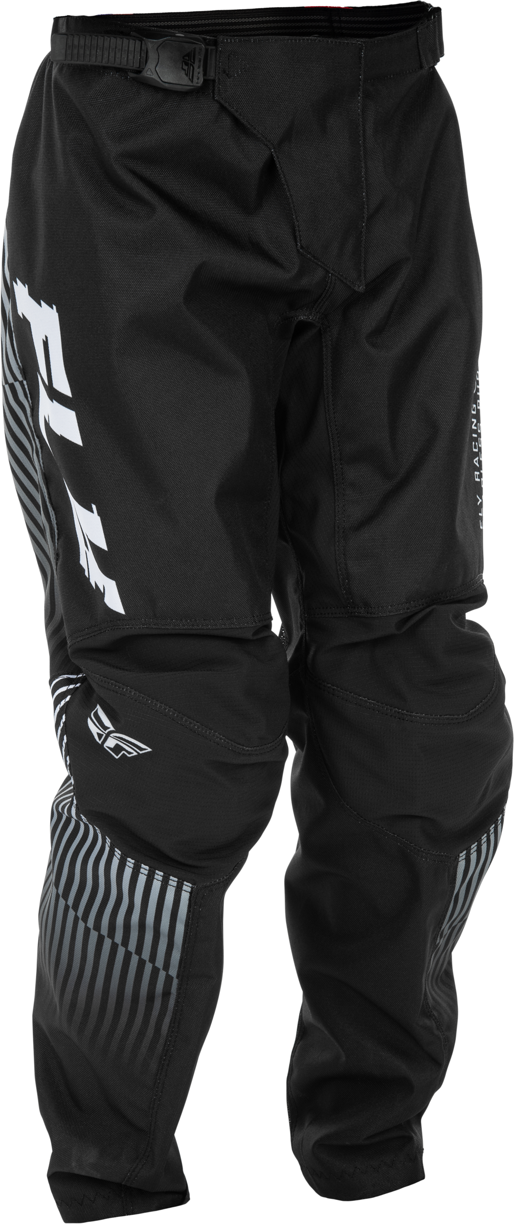 Youth F 16 Pants Black/White Sz 20