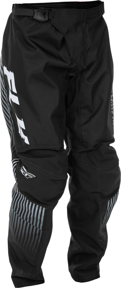 Youth F 16 Pants Black/White Sz 20