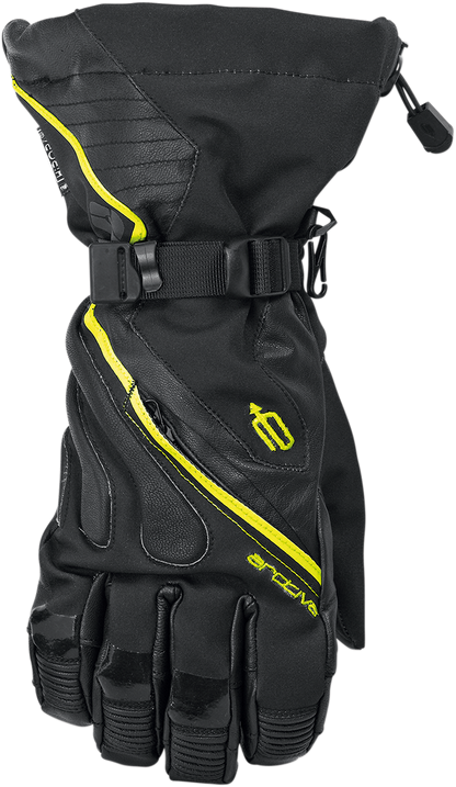 ARCTIVA Meridian Gloves - Black/Hi-Vis Yellow - Small 3340-1206