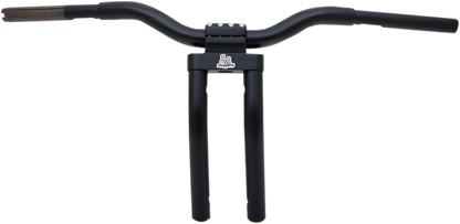 LA CHOPPERS Kage Fighter-T Pullback Handlebar - Pullback - 13" - Matte Black LA-7336-10M