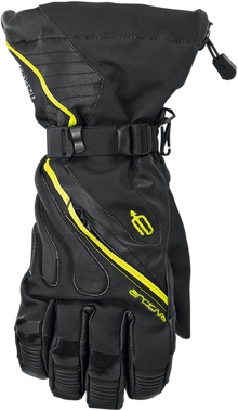 ARCTIVA Meridian Gloves - Black/Hi-Vis Yellow - Large 3340-1208