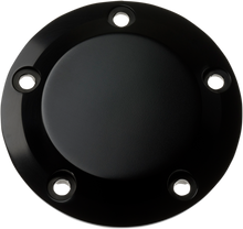 JOKER MACHINE Points Cover - Smooth - 5 Hole - Black Anodized 02-99SB