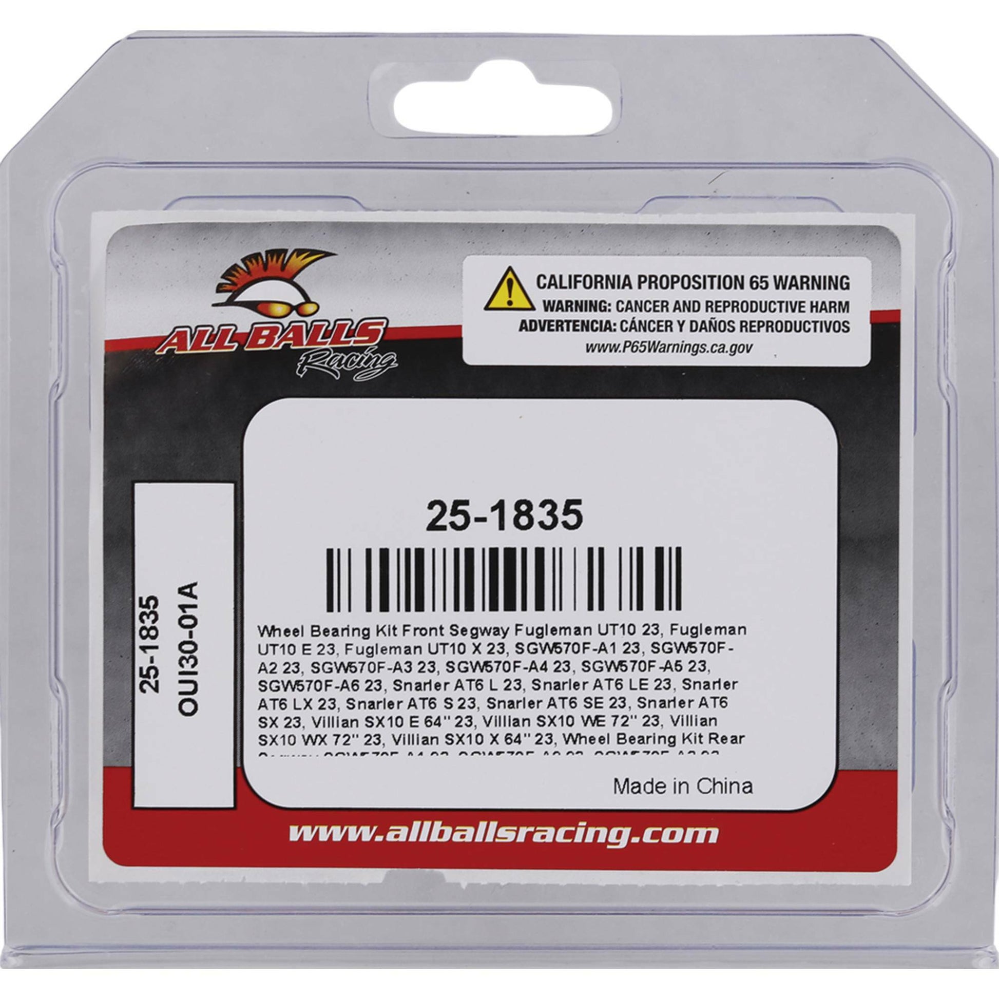 Wheel Bearing Kit Seg