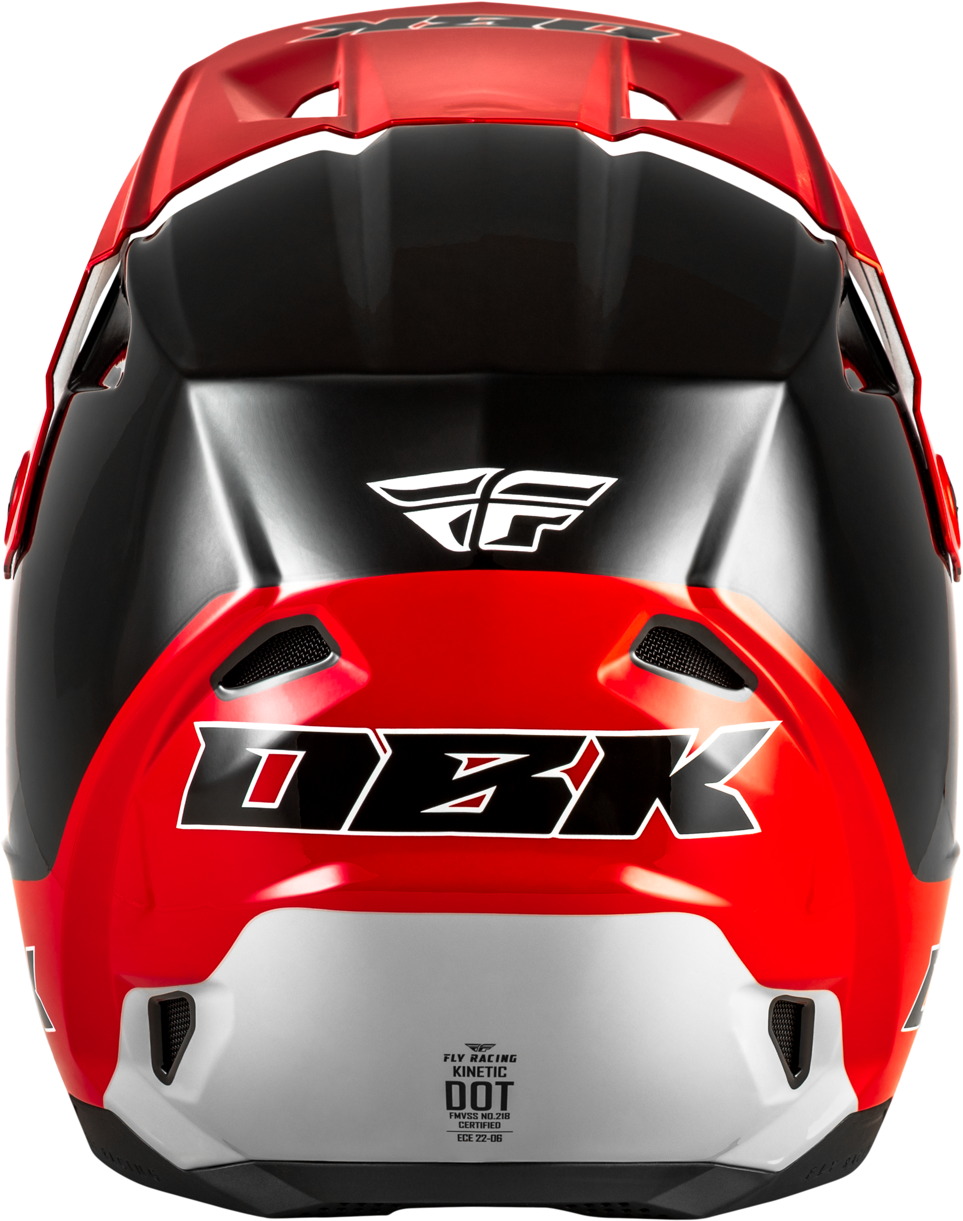 Kinetic Dbk Helmet Black/Red/Grey 2x