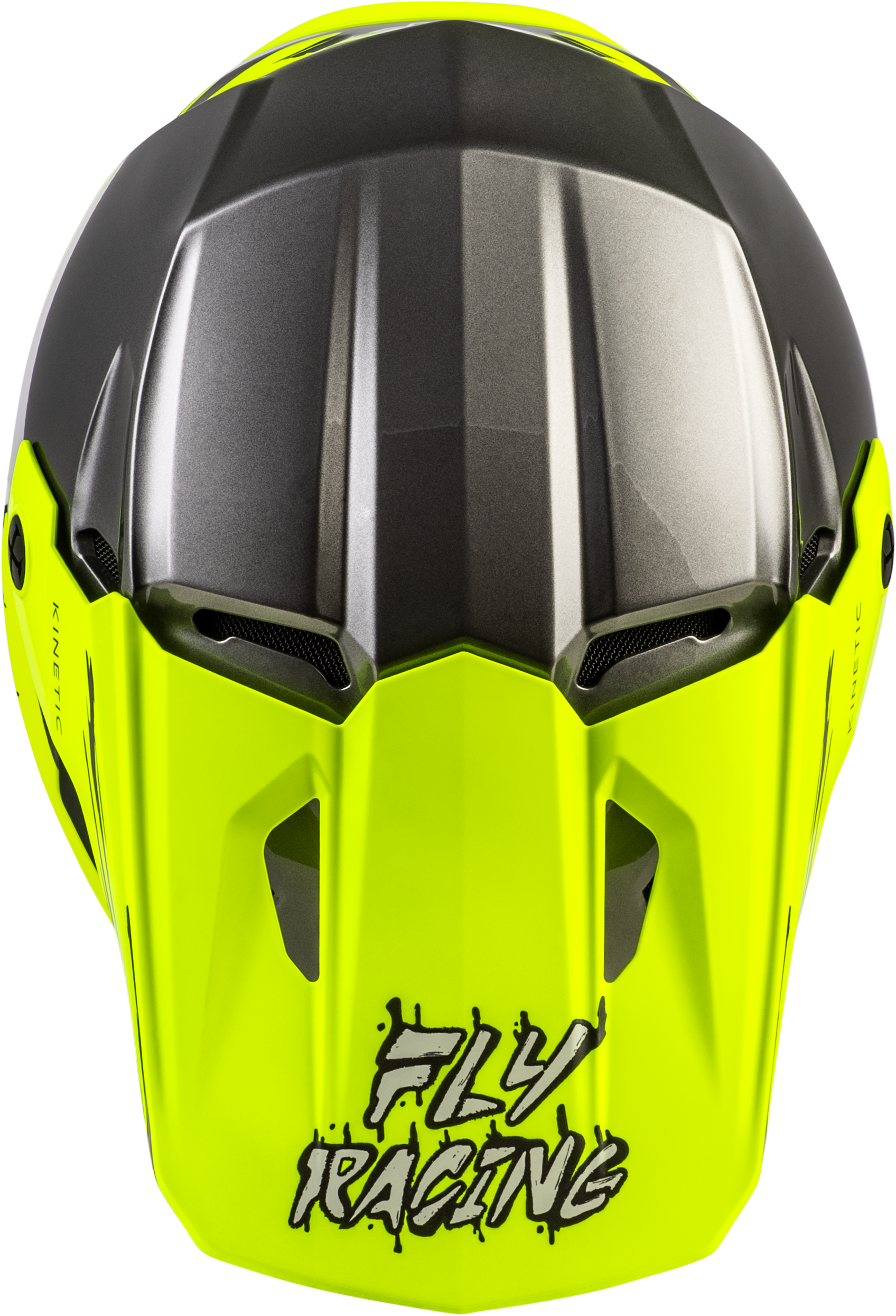 Youth Kinetic Surge Helmet Grey/Hi Vis Yl