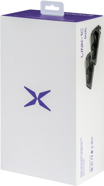 Exocom Link 1c Bluetooth Communicator (Dual Pack)