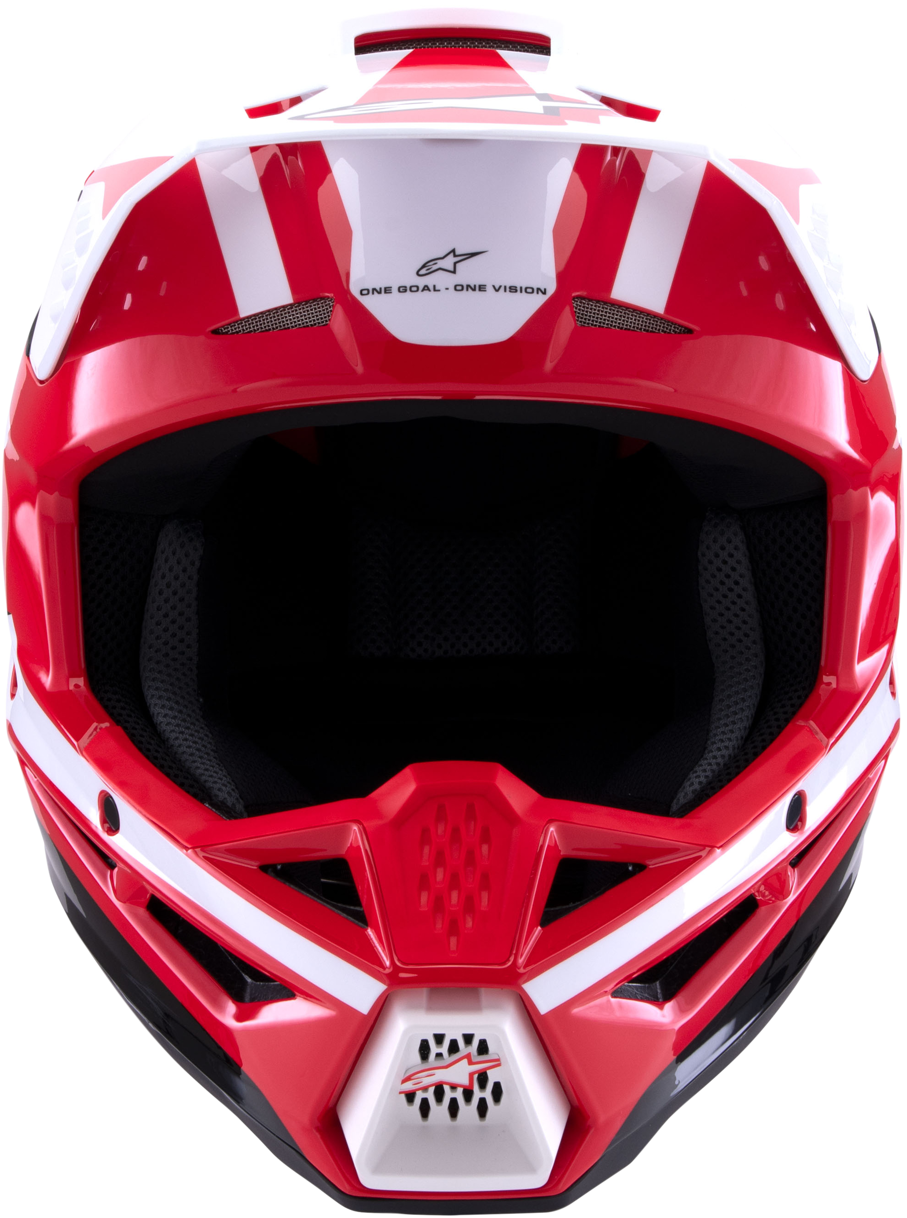 Sm3 Heat Helmet Red/White/Black Glossy Sm