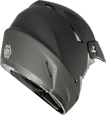 Mx 46 Off Road Helmet Matte Black 2x