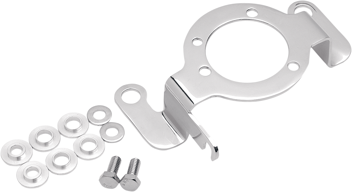 DRAG SPECIALTIES Carburetor Support Bracket with Choke Cable Mount 120074-BC3