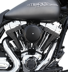 JOKER MACHINE VT Air Cleaner Cover - Smooth - Black 02-222-1